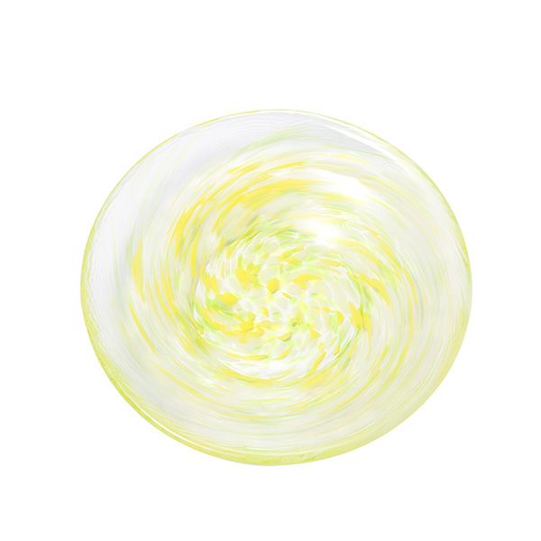 津軽びいどろ 色色豆皿 菜の花 100mm F-79756 小皿