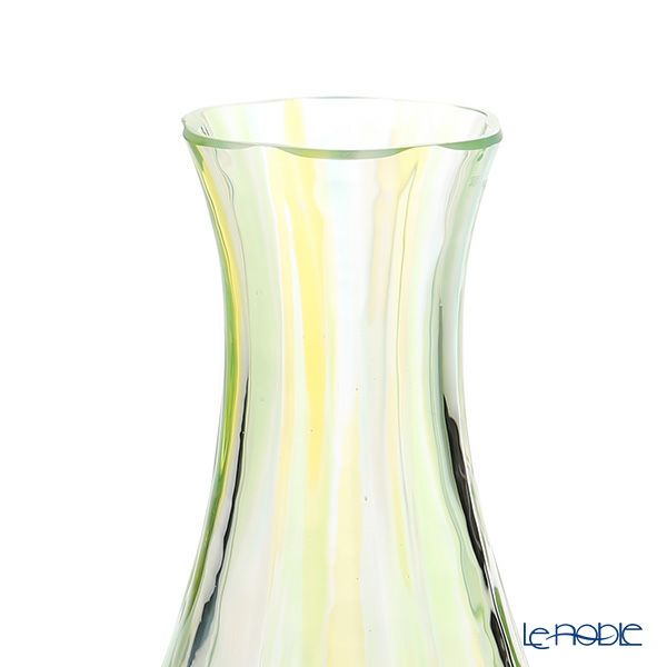 津軽びいどろ 一輪挿し／花瓶（花器） 花ひかり フォレストグリーン 150mm F-79794