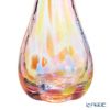 津軽びいどろ 一輪挿し／花瓶（花器） 花ひかり サンセットオレンジ 150mm F-79795