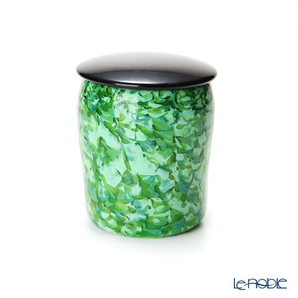 【1点限り】津軽びいどろ 大川薫工房 茶器 グリーン OK16-3039