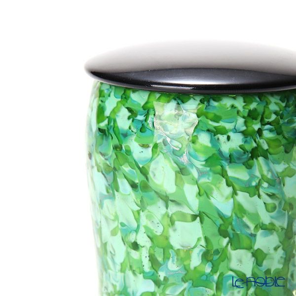 【1点限り】津軽びいどろ 大川薫工房 茶器 グリーン OK16-3039