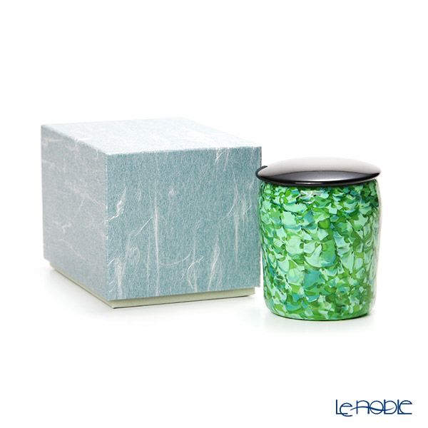 【1点限り】津軽びいどろ 大川薫工房 茶器 グリーン OK16-3039