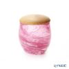【1点限り】津軽びいどろ 大川薫工房 茶器 ピンク OK16-3053