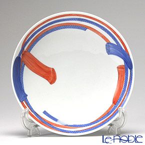 【伝統工芸】古琳庵窯 染錦紐絵 鍋島木杯