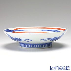 【伝統工芸】古琳庵窯 染錦紐絵 鍋島木杯