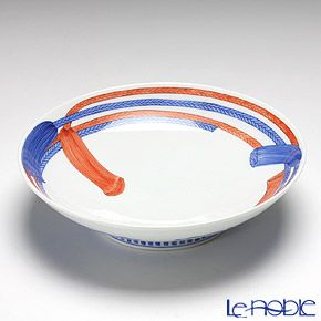 【伝統工芸】古琳庵窯 染錦紐絵 鍋島木杯