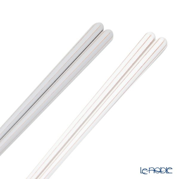 若狭塗 Haze ヘイズ 若狭塗箸と美濃焼箸置き ペア セット GY×WH グレー×ホワイト