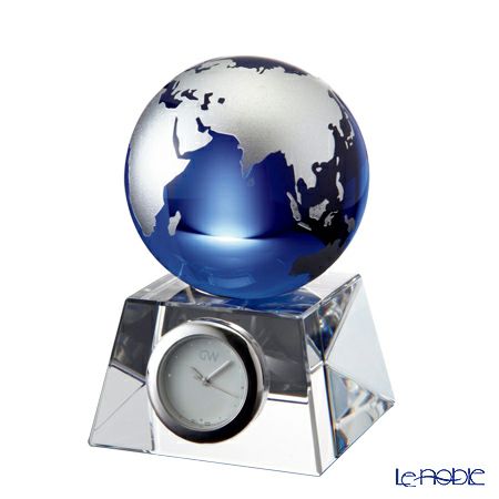 ナルミ グラスワークス ブルーアース デスククロック（S） GW1000-11050