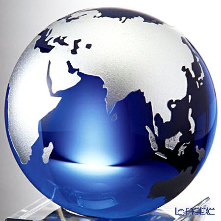 ナルミ グラスワークス ブルーアース デスククロック（S） GW1000-11050