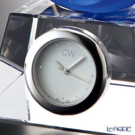 ナルミ グラスワークス ブルーアース デスククロック（S） GW1000-11050