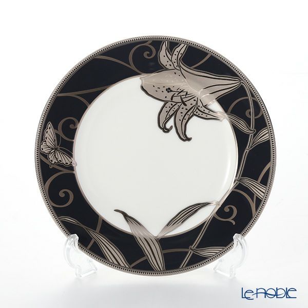 ノリタケ 花銀彩百合 4697J／TP1035 ティータイムペアセット