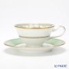 ノリタケ ヨシノ 9983J／Y59587 ティー・コーヒー兼用 碗皿 グリーン