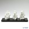 ノリタケ スタジオコレクション 置物 三猿 H14cm K228／AC247