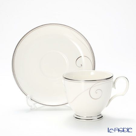 ノリタケ ファインポーセレン コーヒーカップ＆ソーサー ペア P95688／9316-7