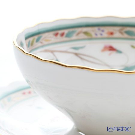 ノリタケ 花更紗 4409L／T58043A ティーカップ＆ソーサー