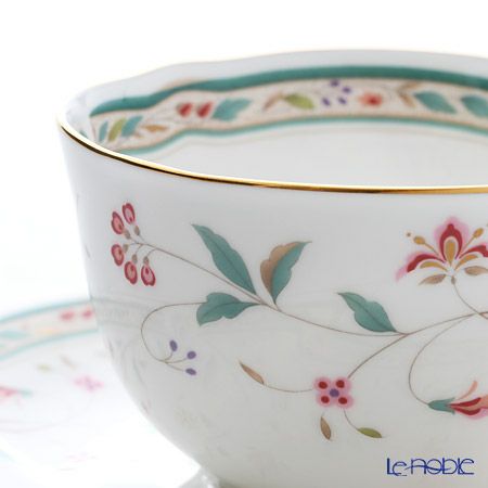 ノリタケ 花更紗 4409L／T59387A ティー・コーヒー碗皿