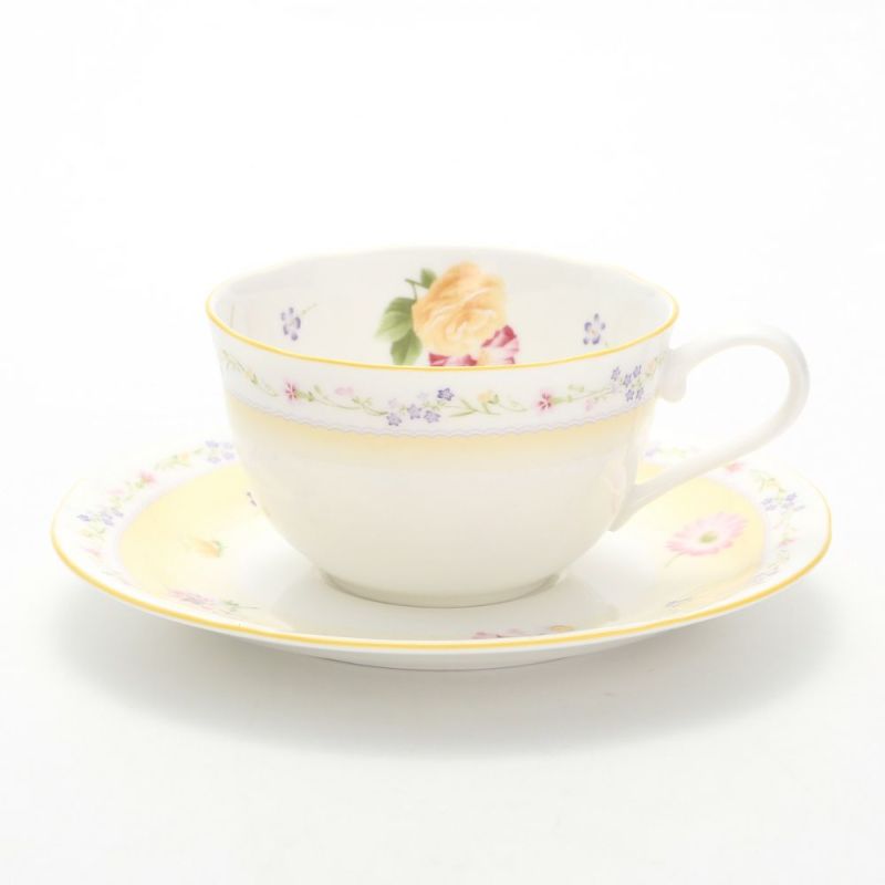 ノリタケ ジュヌフレール 4620L／T59387A ティー・コーヒー碗皿