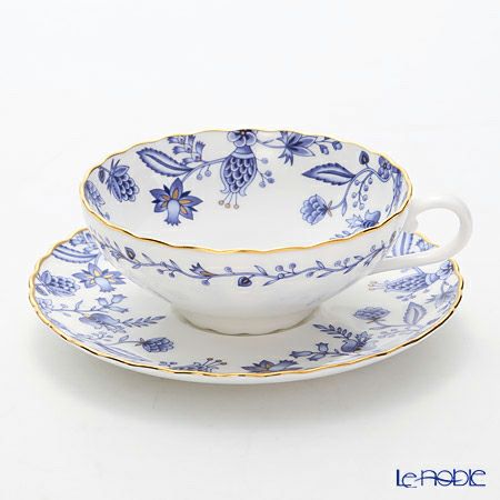 ノリタケ ブルーソレンティーノ 4562L／T58043A ティーカップ＆ソーサー