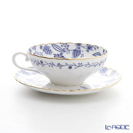 ノリタケ ブルーソレンティーノ 4562L／T58043A ティーカップ＆ソーサー