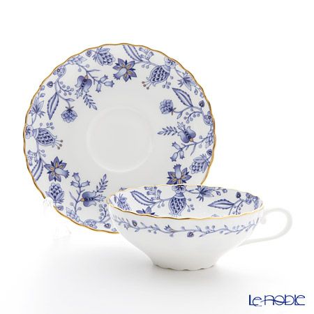 ノリタケ ブルーソレンティーノ 4562L／T58043A ティーカップ＆ソーサー