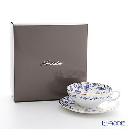 ノリタケ ブルーソレンティーノ 4562L／T58043A ティーカップ＆ソーサー