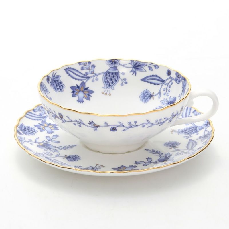 ノリタケ ブルーソレンティーノ 4562L／T58043A ティーカップ＆ソーサー