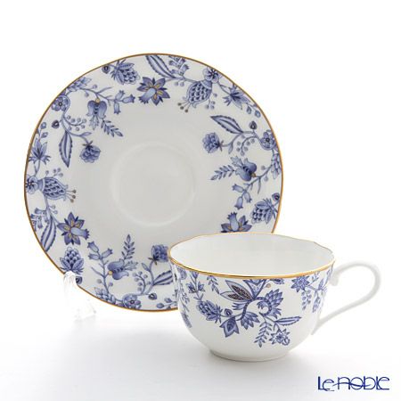 ノリタケ ブルーソレンティーノ 4562L／T59387A ティー・コーヒー碗皿