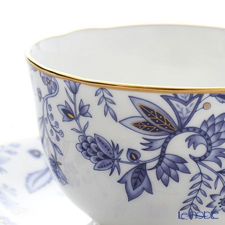 ノリタケ ブルーソレンティーノ 4562L／T59387A ティー・コーヒー碗皿