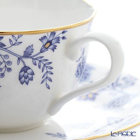 ノリタケ ブルーソレンティーノ 4562L／T59387A ティー・コーヒー碗皿