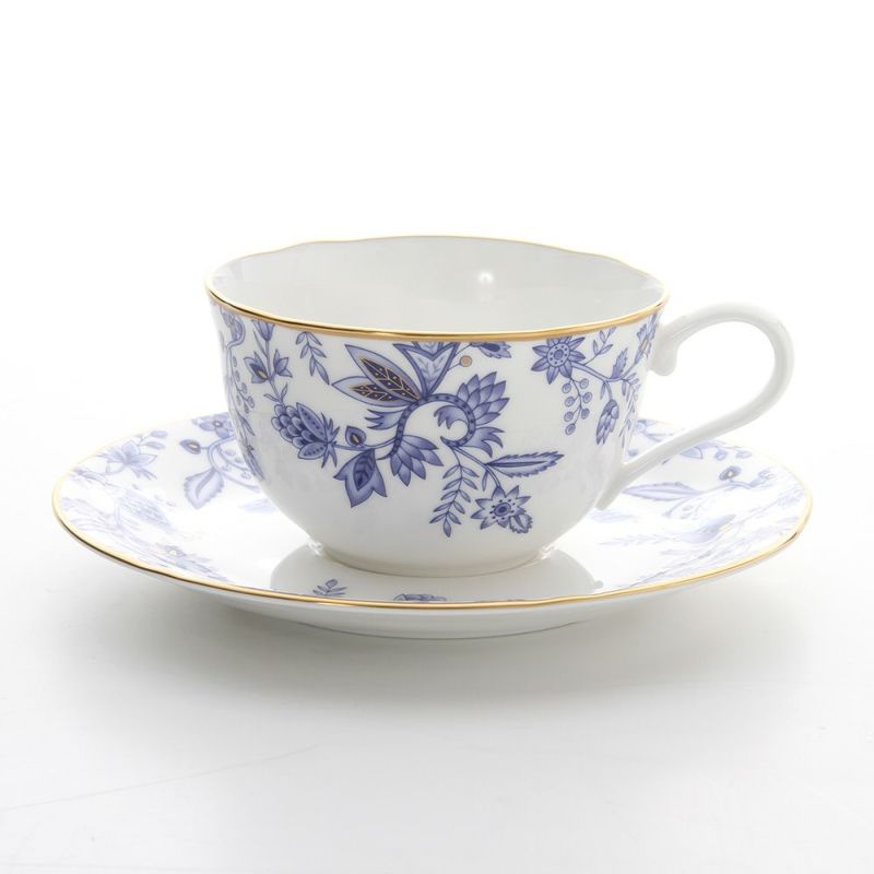 ノリタケ ブルーソレンティーノ 4562L／T59387A ティー・コーヒー碗皿