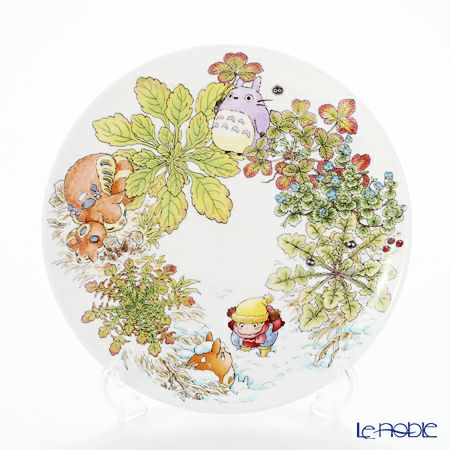 ノリタケ となりのトトロ 4660-1J／T50116A 23cmプレート オオイヌノフグリ