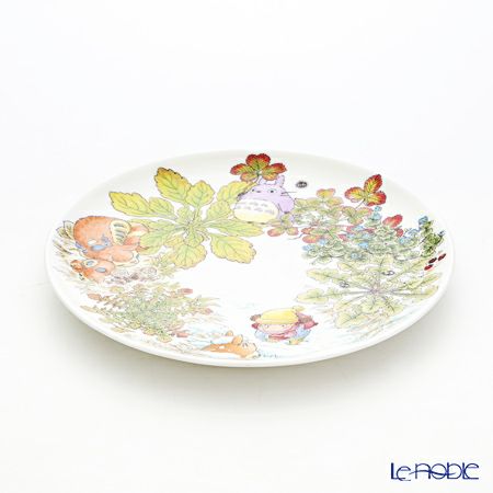 ノリタケ となりのトトロ 4660-1J／T50116A 23cmプレート オオイヌノフグリ