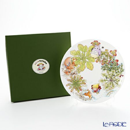 ノリタケ となりのトトロ 4660-1J／T50116A 23cmプレート オオイヌノフグリ