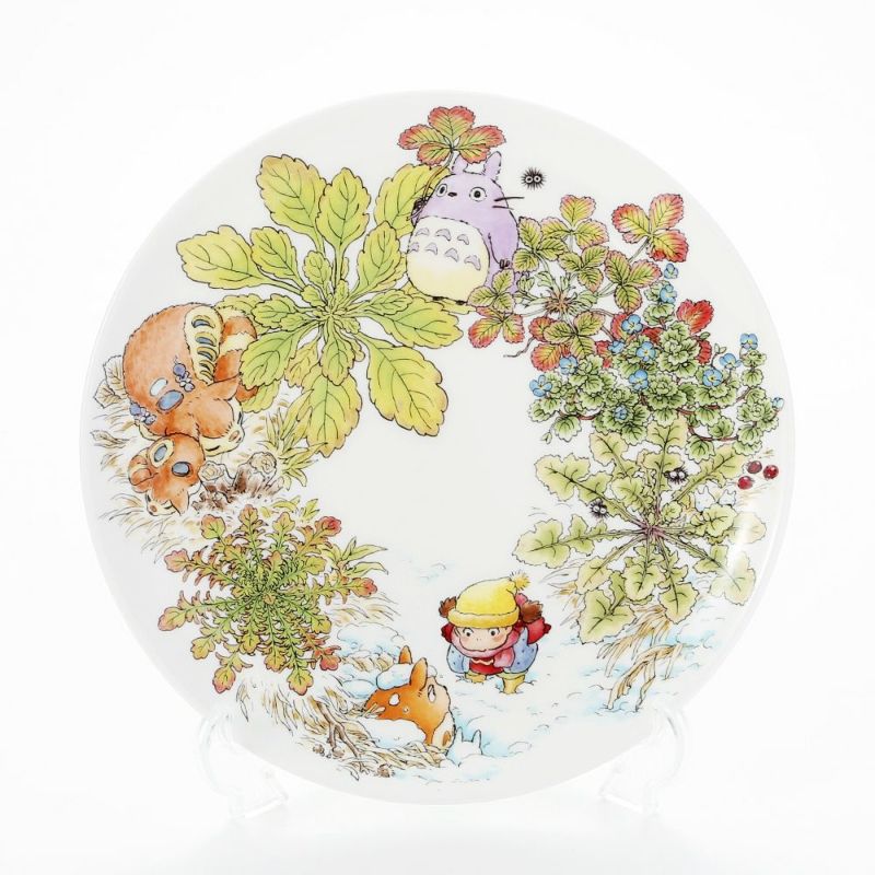 ノリタケ となりのトトロ 4660-1J／T50116A 23cmプレート オオイヌノフグリ