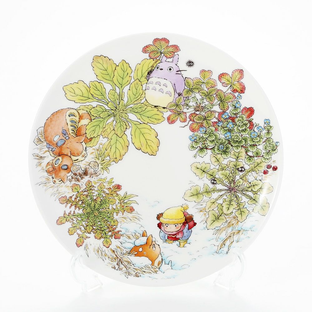 ノリタケ となりのトトロ 4660-1J／T50116A 23cmプレート オオイヌノフグリ