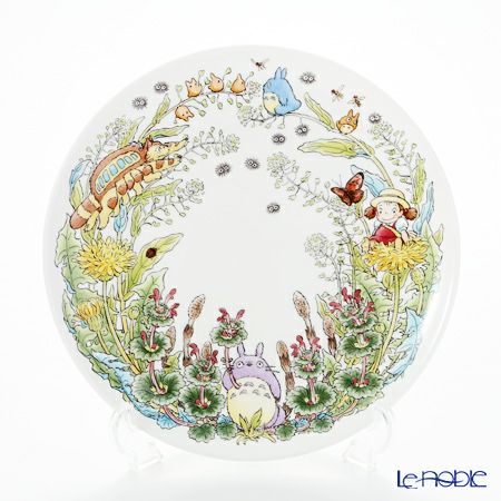 ノリタケ となりのトトロ 4660-2J／T50116A 23cmプレート たんぽぽ