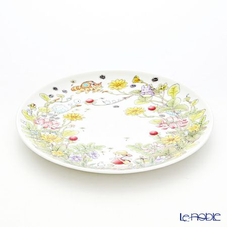 ノリタケ となりのトトロ 4660-3J／T50116A 23cmプレート へびいちご