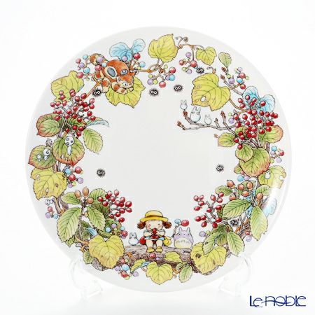 ノリタケ となりのトトロ 4660-5J／T50116A 23cmプレート がまずみ