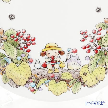 ノリタケ となりのトトロ 4660-5J／T50116A 23cmプレート がまずみ