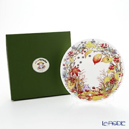 ノリタケ となりのトトロ 4660-6J／T50116A 23cmプレート さるとりいばら