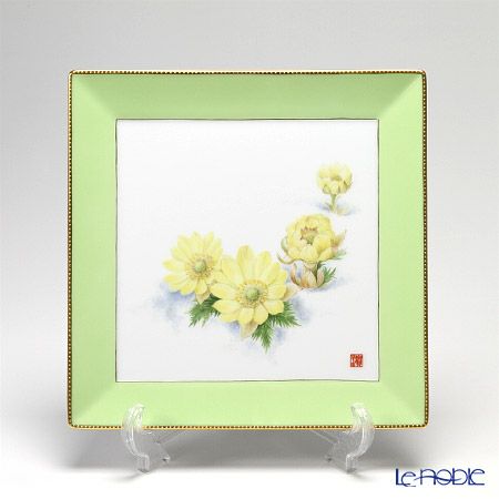 大倉陶園 福寿草 額皿 260S／E131