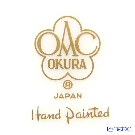 大倉陶園 「新日本の雅」より 茶花シリーズ 日本春蘭 碗皿（カップ＆ソーサー） 108C／E150