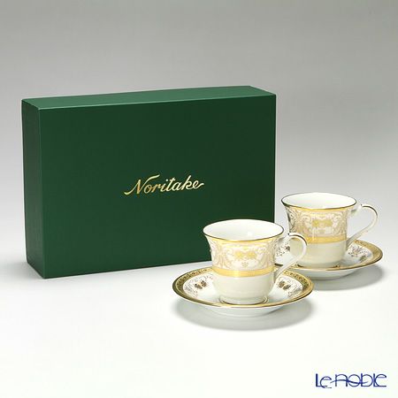 ノリタケ ジョージアンパレス 4858J／P59589 アメリカン碗皿 ペア