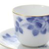 大倉陶園 ブルーローズ コーヒー碗皿 8011／57C