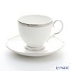 ノリタケ ロシェルプラチナ T50788A／4795 ティー・コーヒー碗皿