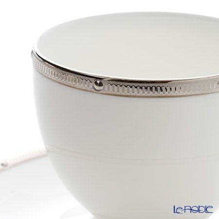 ノリタケ ロシェルプラチナ T50788A／4795 ティー・コーヒー碗皿