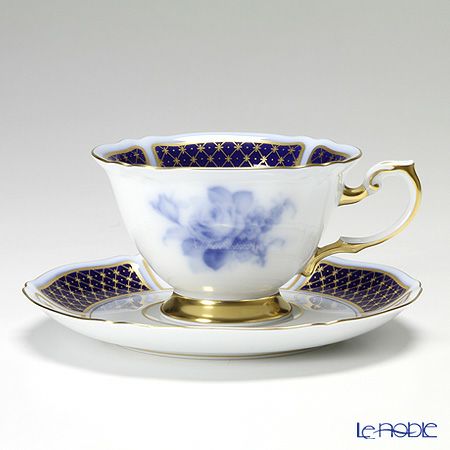 大倉陶園 ブルーインペリアル カップ＆ソーサー 9581／70C