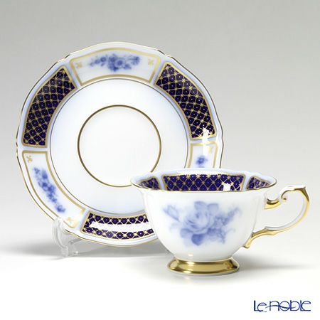 大倉陶園 ブルーインペリアル カップ＆ソーサー 9581／70C