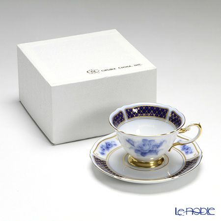 大倉陶園 ブルーインペリアル カップ＆ソーサー 9581／70C