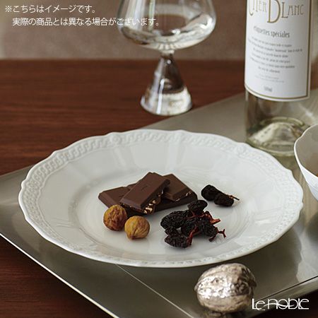 ノリタケ シェール ブラン プレート 17cm 1655L／94812